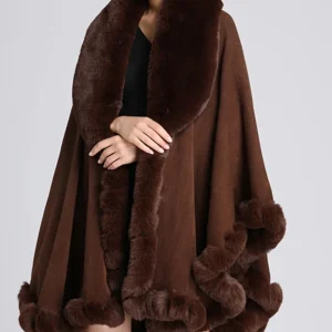 Poncho Polaire Femme Grande Taille