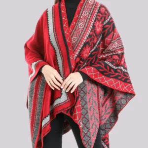 Poncho Rouge