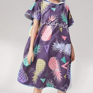 Poncho Surf Manche Courte