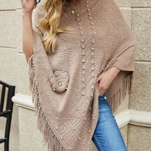 Poncho Western Femme