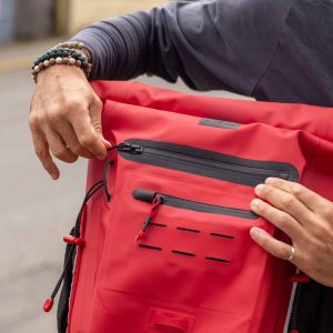 Sac à dos Red Original Adventure backpack étanche 30L rouge
