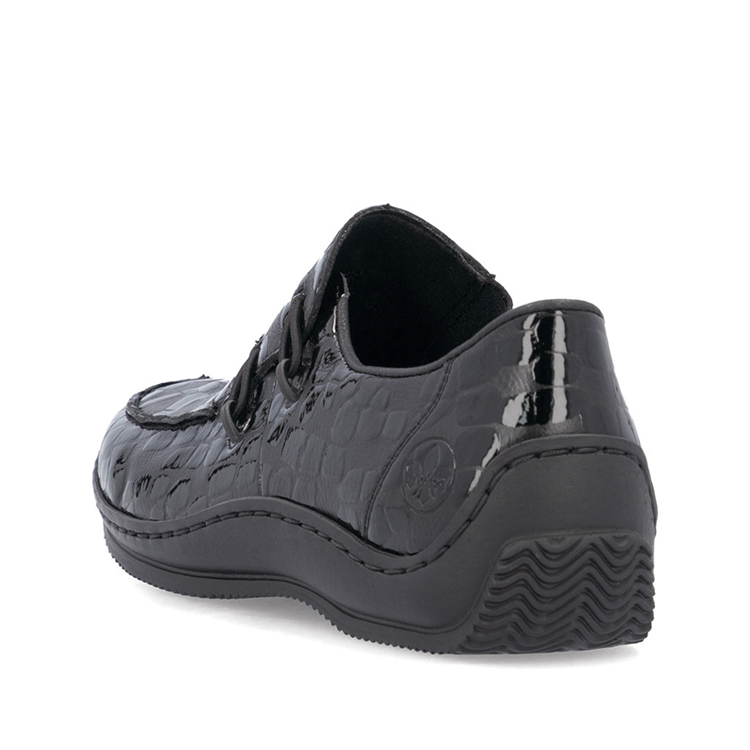 Rieker L1751-02 | NOIR VERNI – Image 4