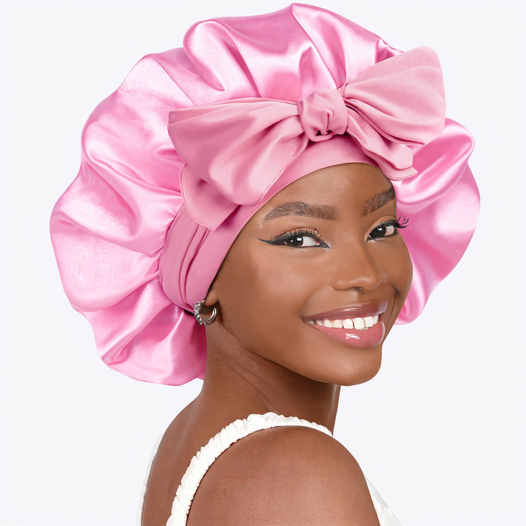 Bonnet en soie – Image 2