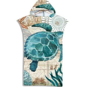 Poncho Surf Tortue