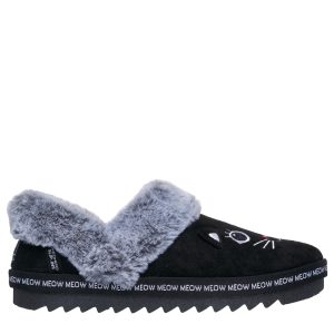 Skechers Slip-Ins : BOBS Cozy Kiss – Meow PJs | NOIR | Femme