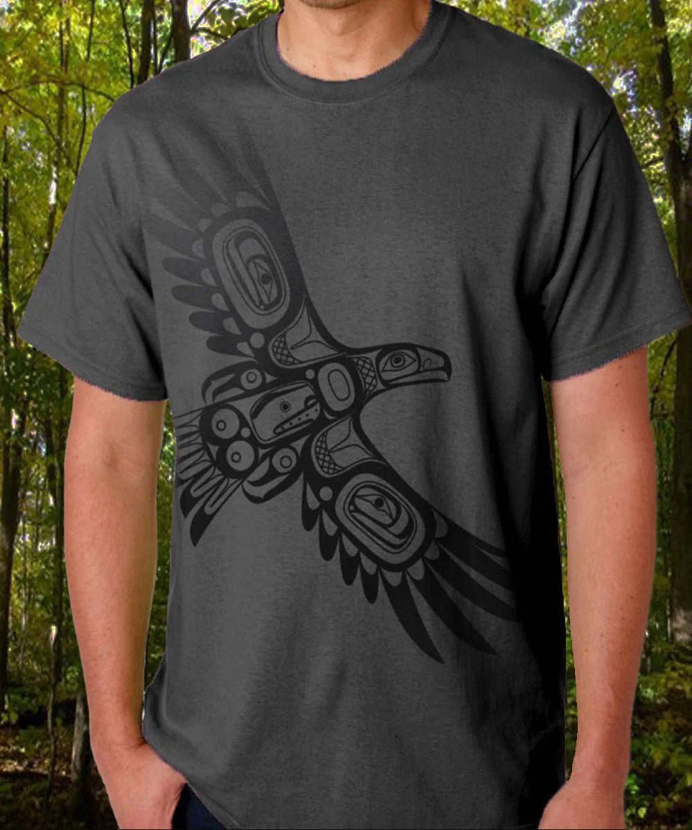 T-Shirt Aigle en vol – Image 3