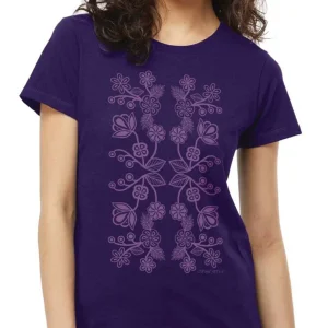 T-Shirt Fleurs Ojibwe