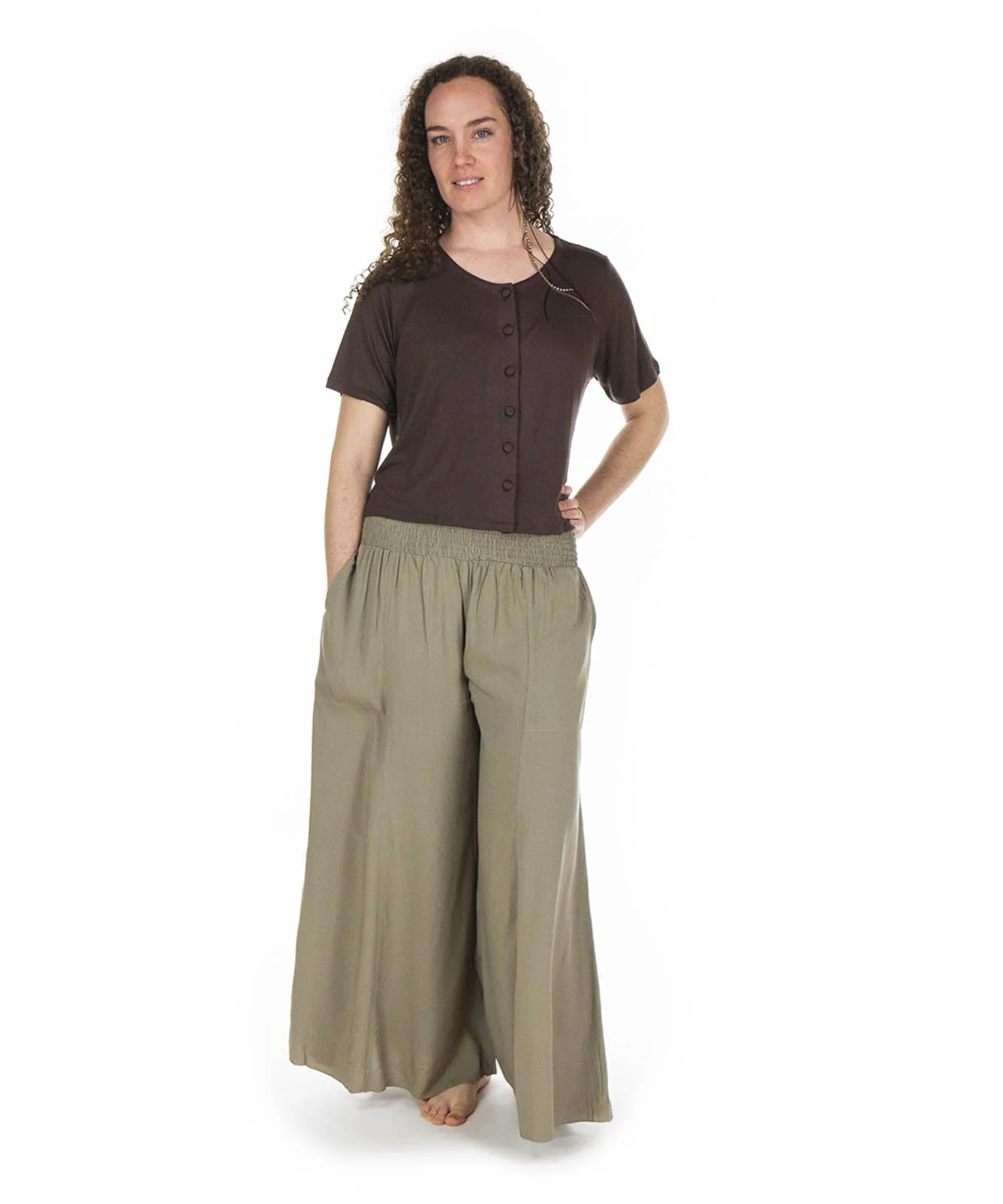 Haut pour femme boutonné Boni – Image 4