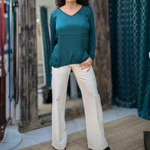 T-shirt Bi matière manches longues