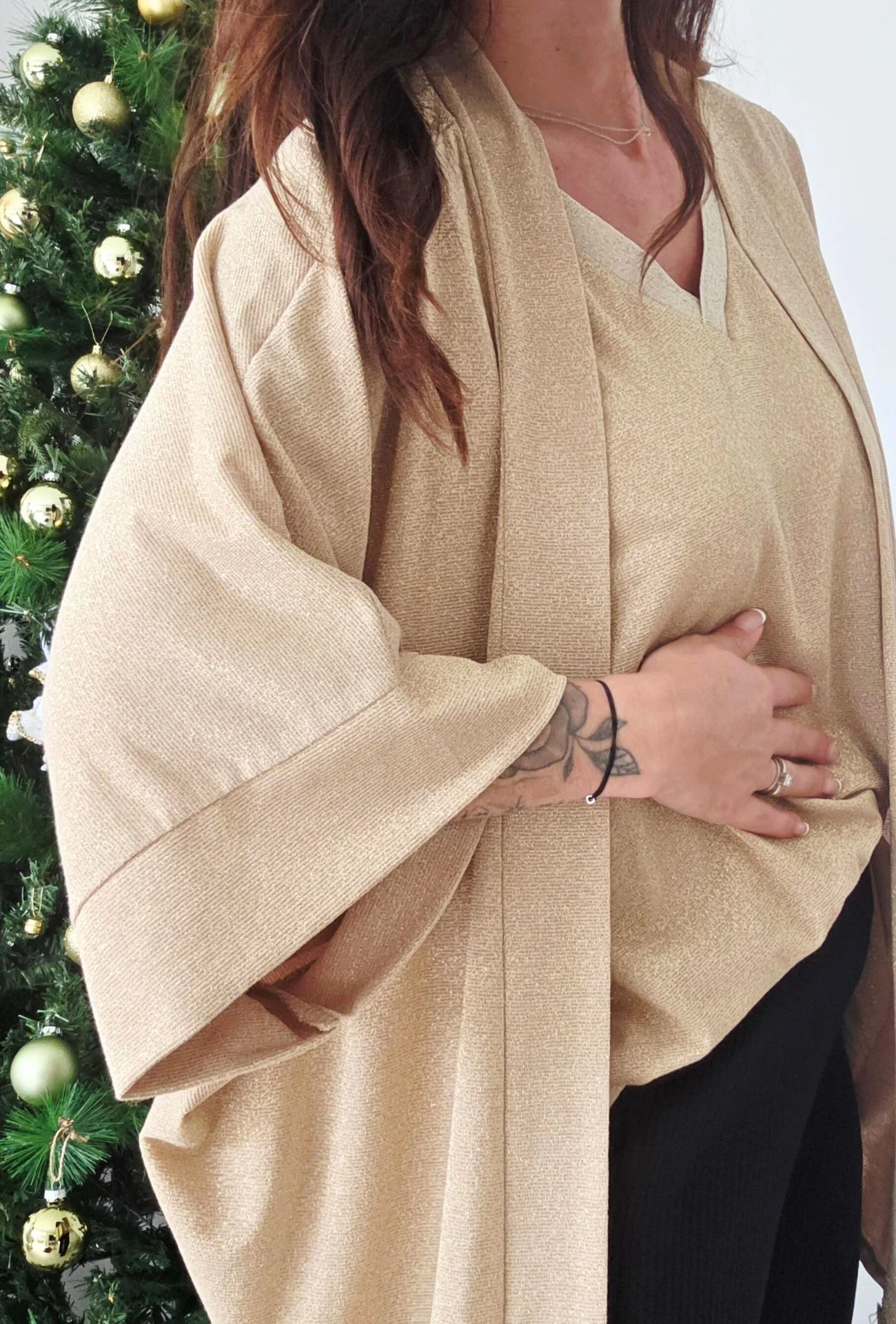 Gilet MAÏNA Doré – Image 3