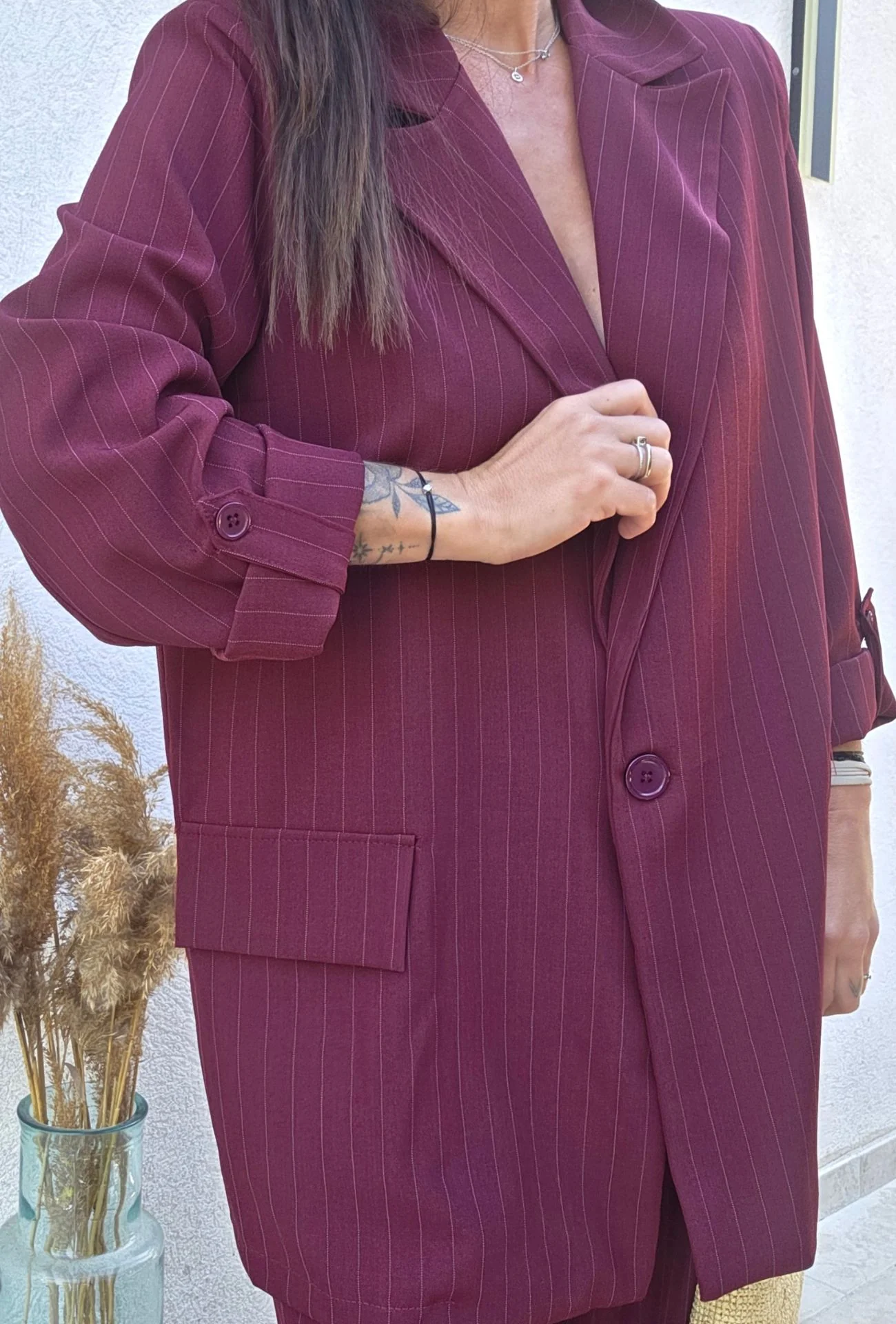 Ensemble BILLIE bordeaux – Image 5