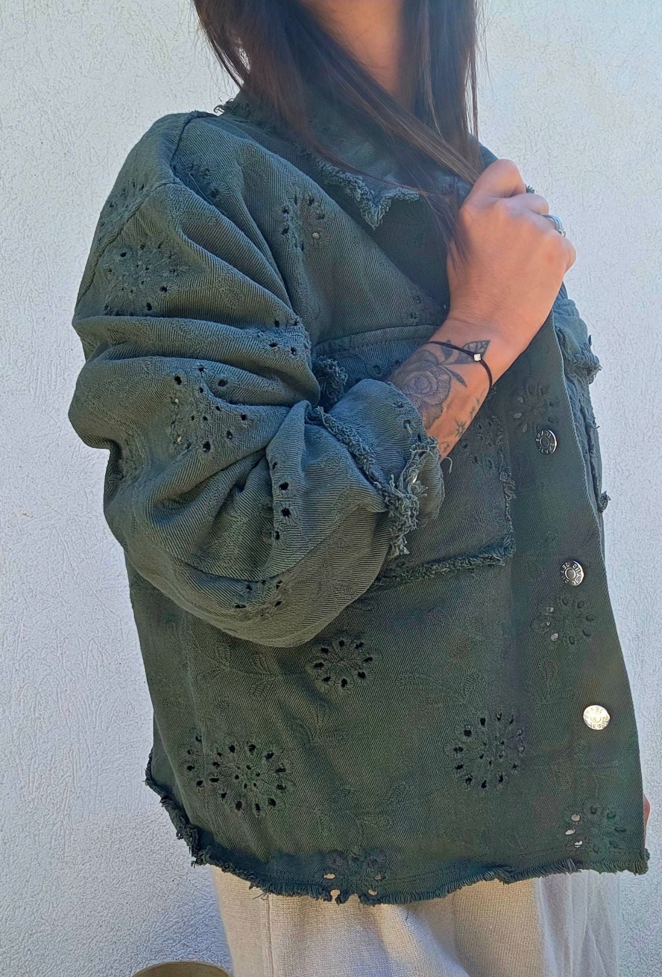 Veste MINAYA kaki – Image 2