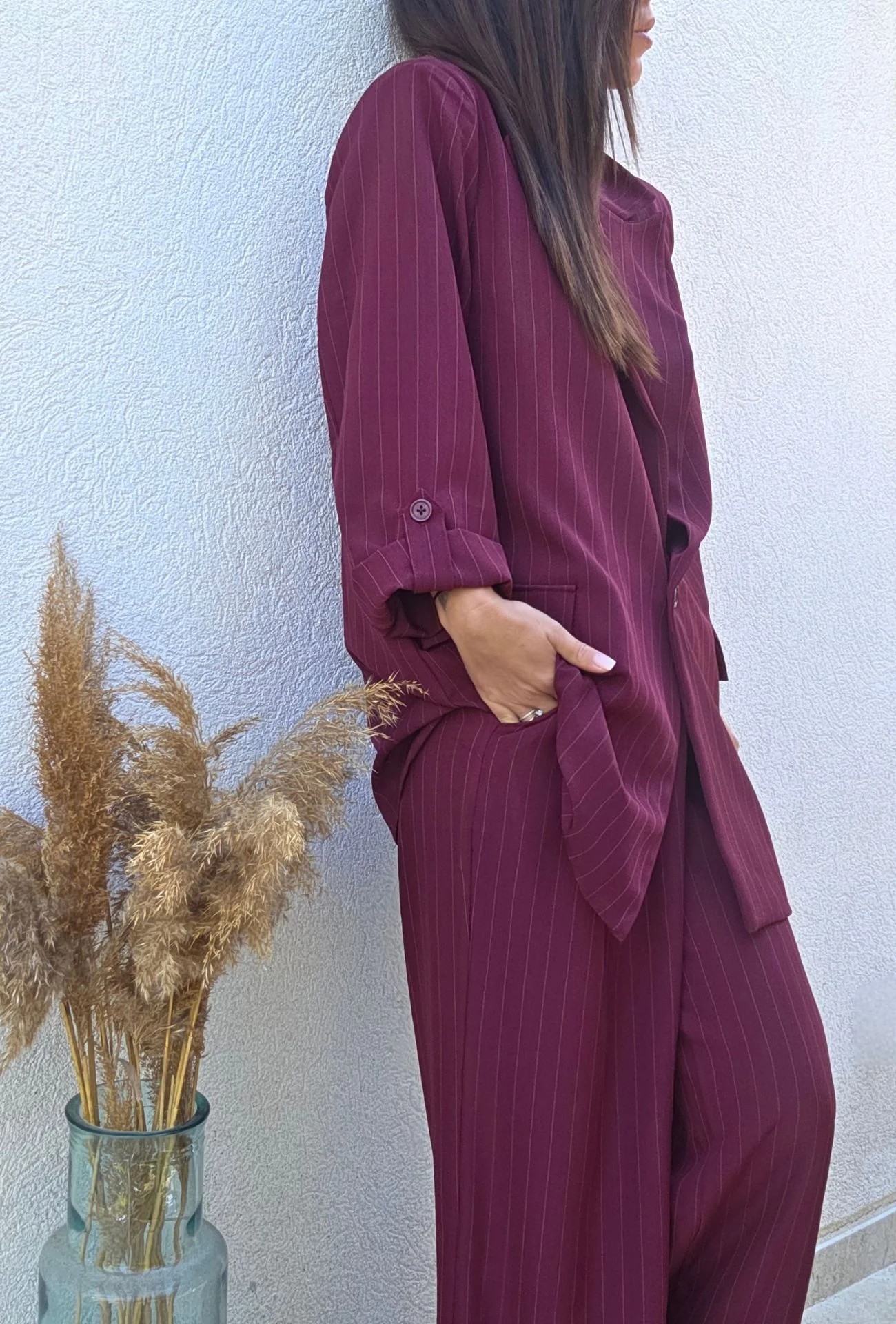 Ensemble BILLIE bordeaux – Image 3