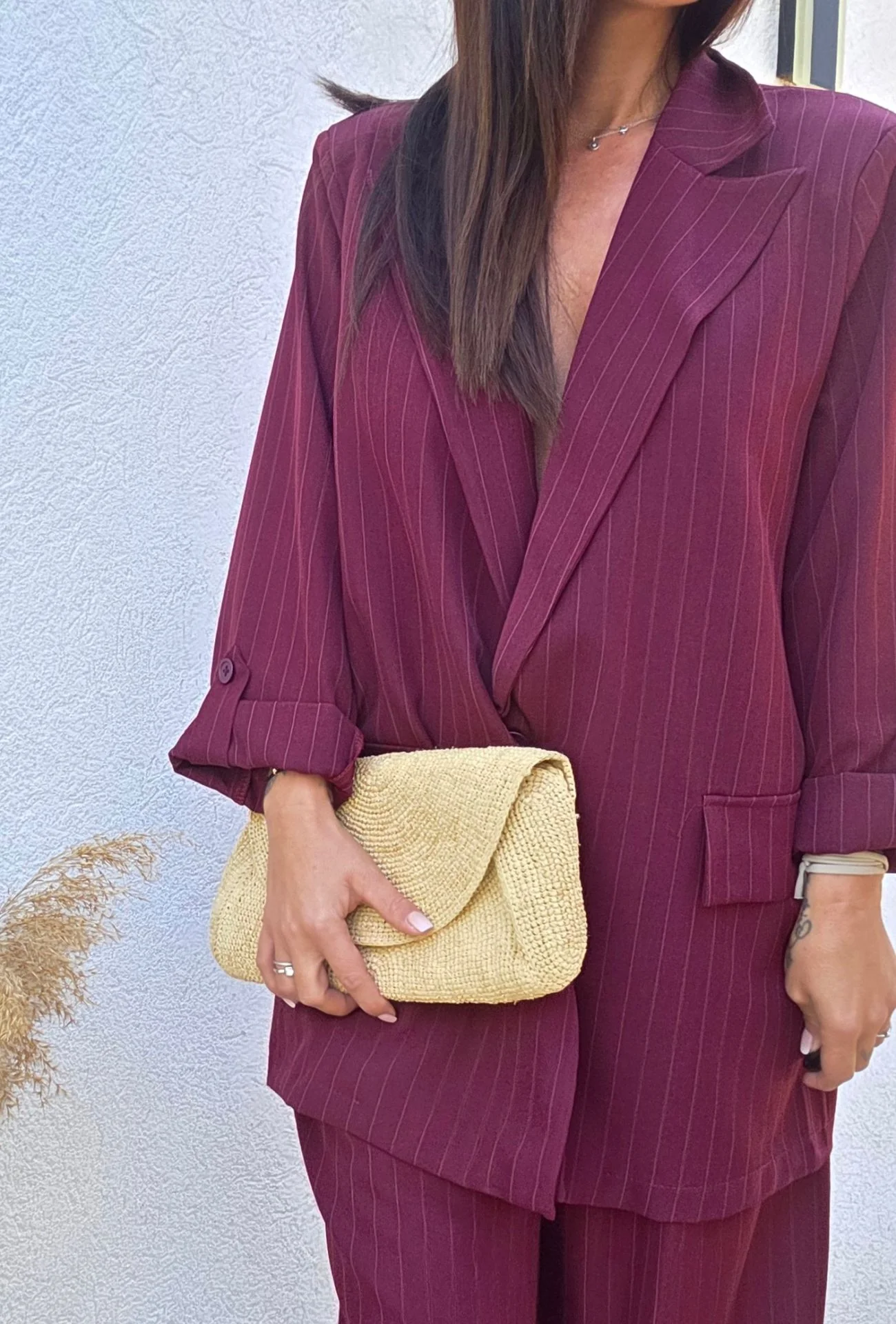 Ensemble BILLIE bordeaux – Image 4