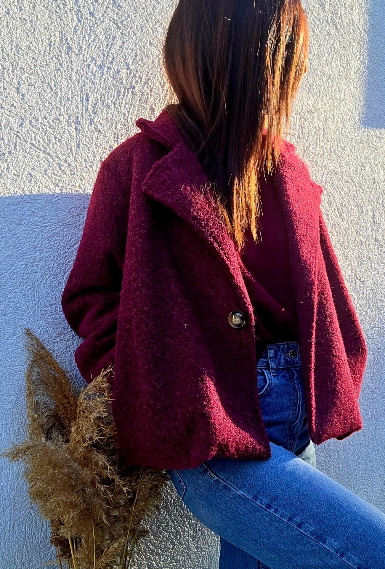 Veste PALOMA bordeaux – Image 4