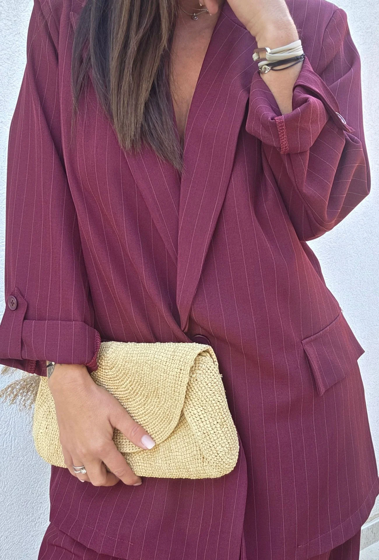 Ensemble BILLIE bordeaux