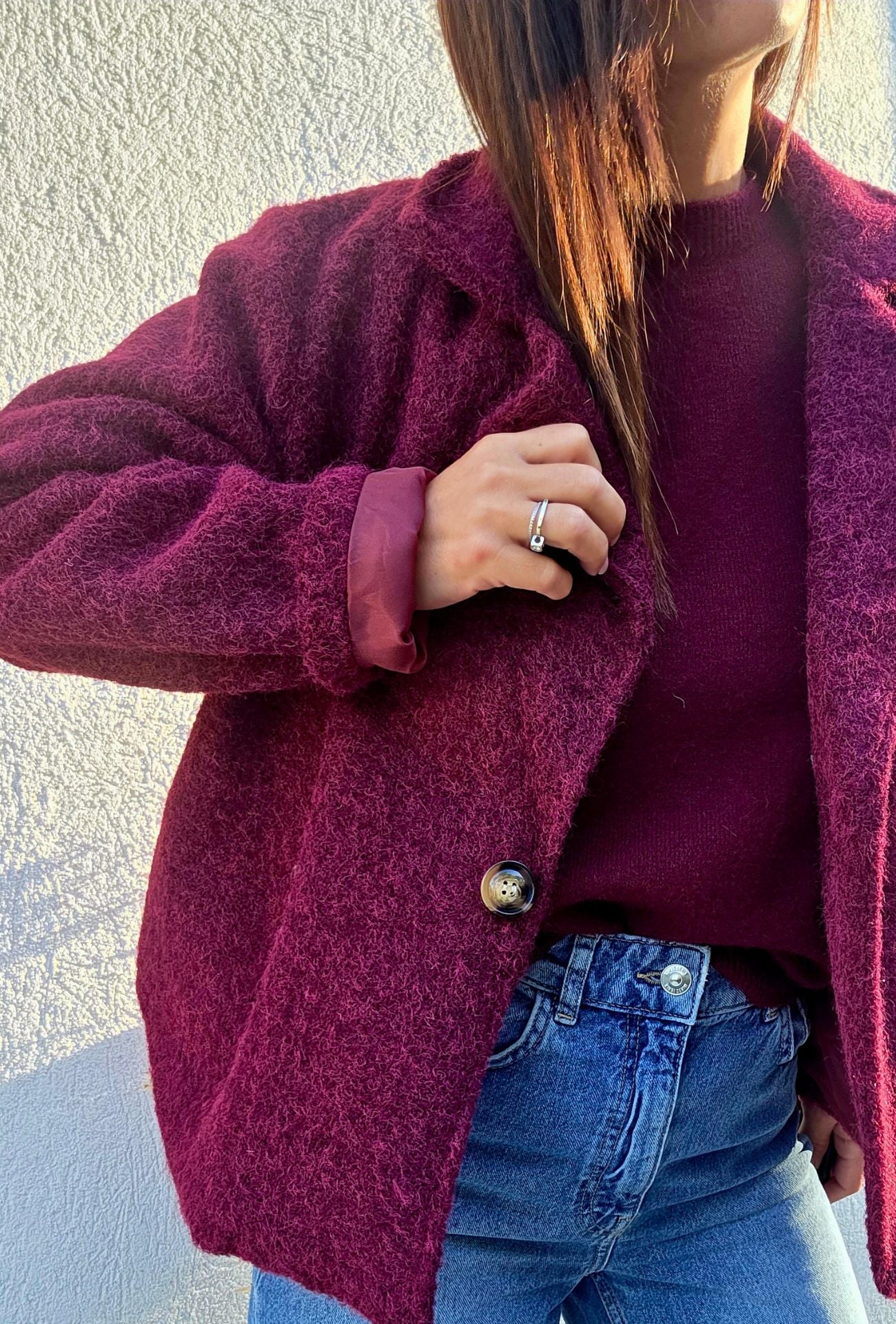 Veste PALOMA bordeaux – Image 5