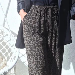 Pantalon LEO léopard