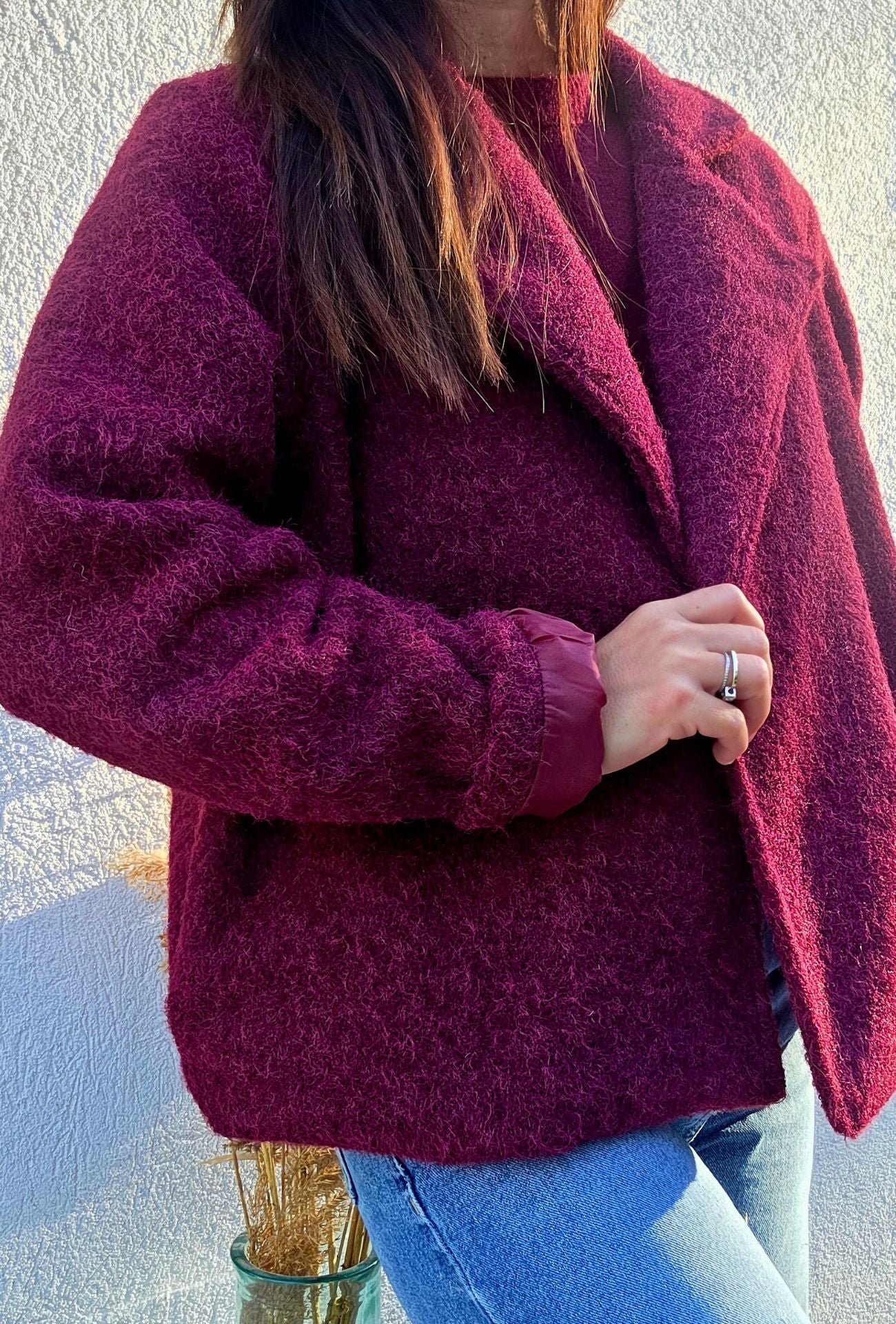 Veste PALOMA bordeaux
