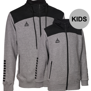 Veste à capuche Homme Select Oxford Gris