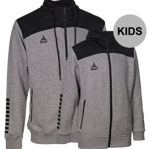 Veste à capuche Homme Select Oxford Gris